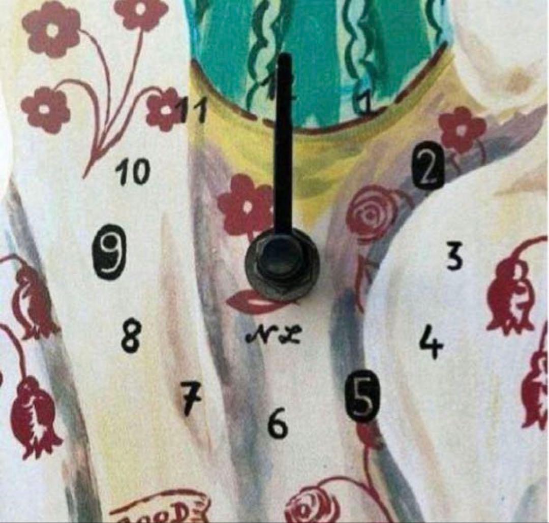 新品　ナタリーレテ　ダイカット クロック　招き猫　ねこ　ネコ　猫