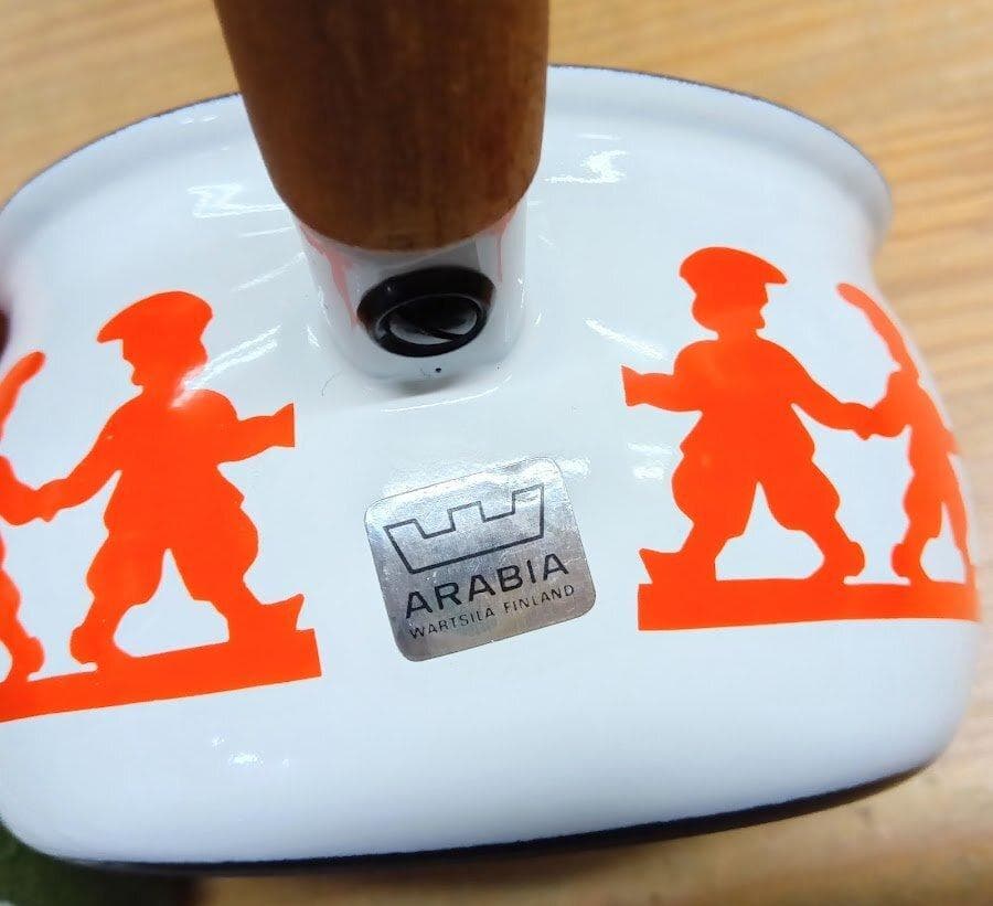 北欧 ARABIA☆アラビア FINEL フィネル ホーロー ミルクパン