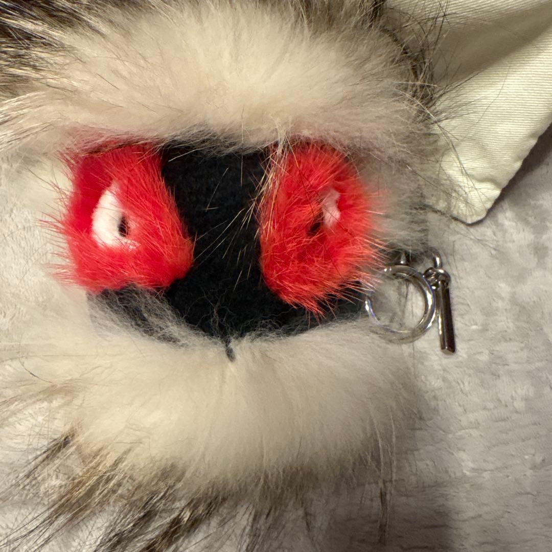 FENDI モンスターファーキーホルダー