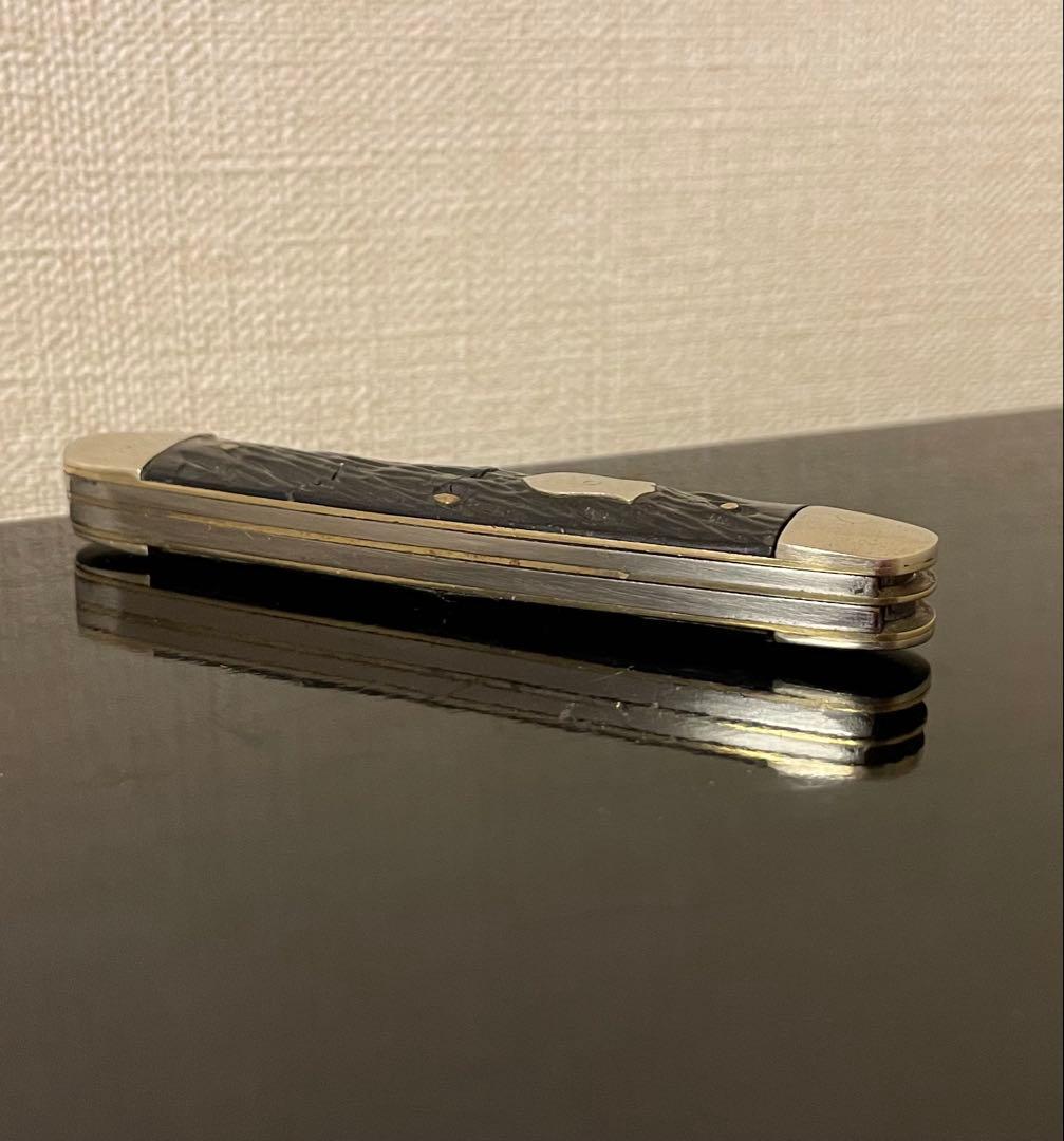 ハンマーブランド　2ブレイド　イコールエンド　アンティークナイフ