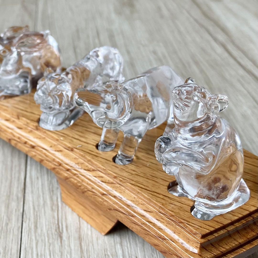 十二支のパワーで幸運をつかむ/50%オフ 水晶彫刻/パワーストーン