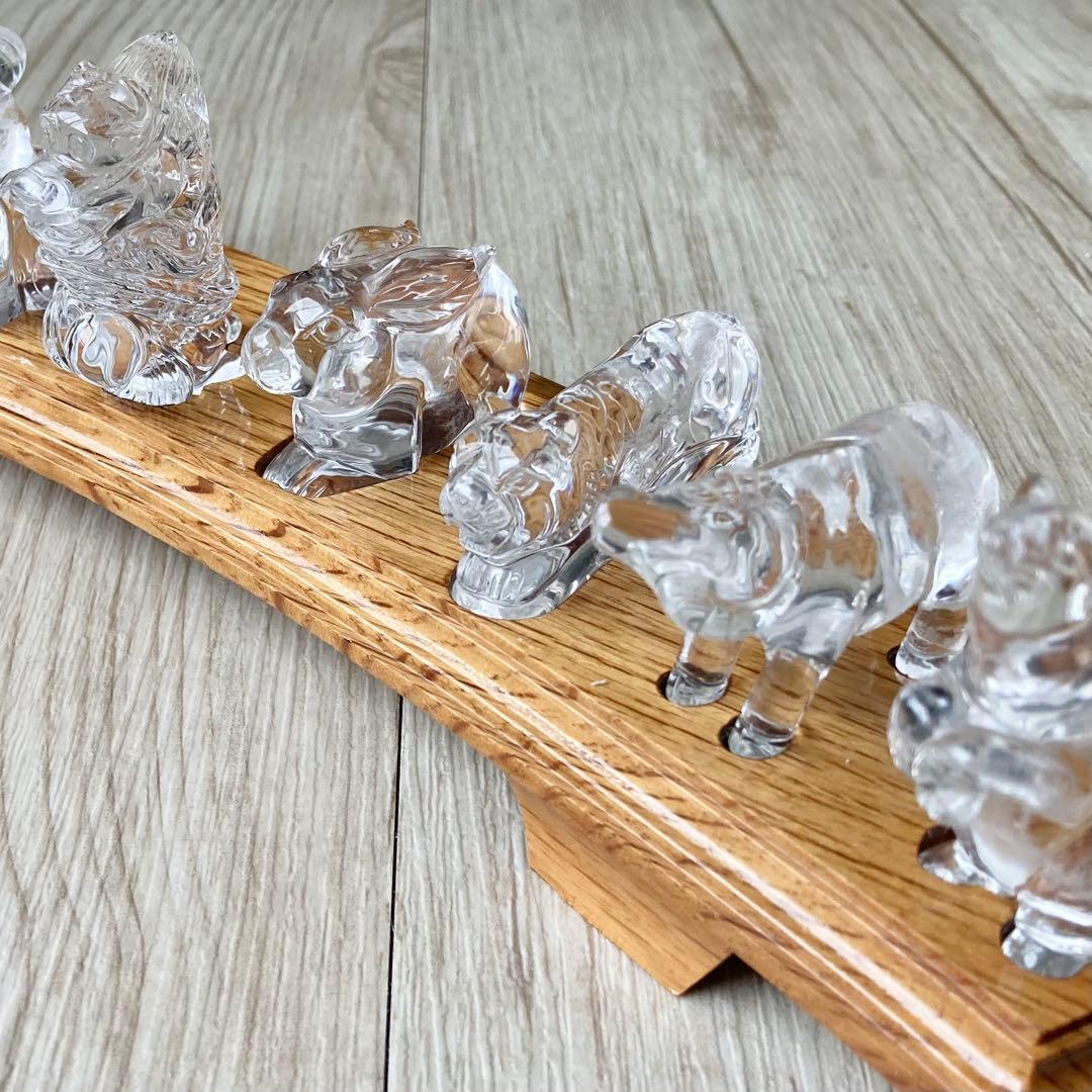 十二支のパワーで幸運をつかむ/50%オフ 水晶彫刻/パワーストーン