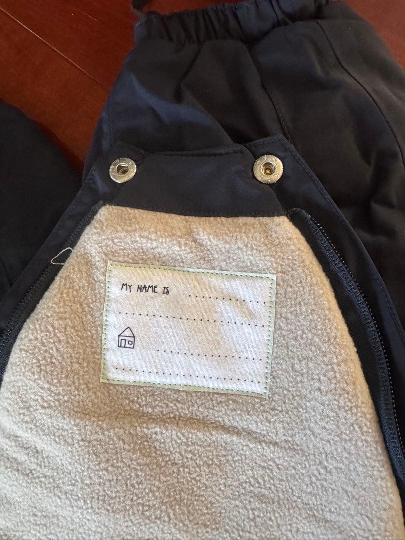 【新品未使用】MINI A TURE 防水・防寒 ベビー用ジャンプスーツ80cm