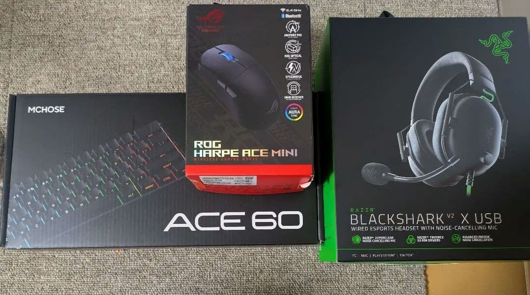 m*k様 定価４万円ゲーミングデバイスセット