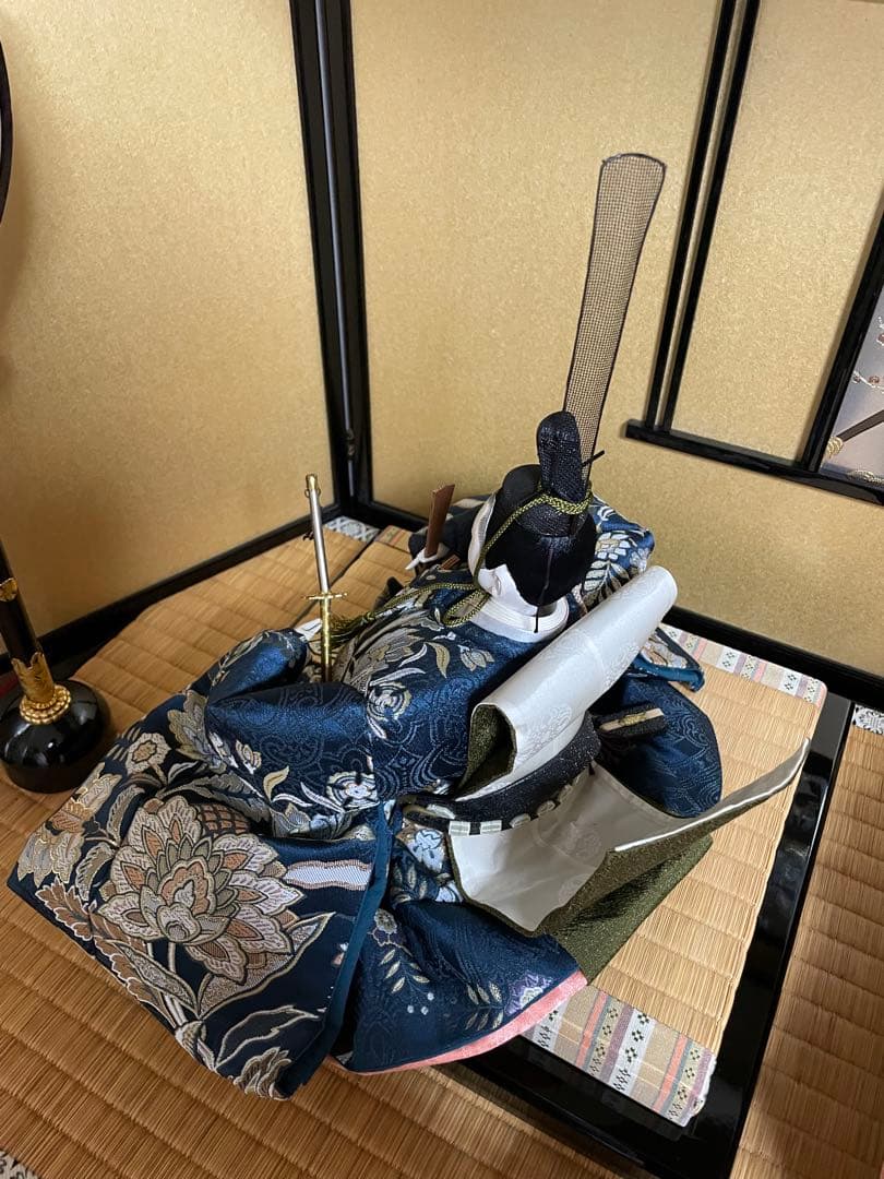 豪華なひな人形　親王飾り　②京都西陣 お雛様 雛人形フルセット　サイズ大