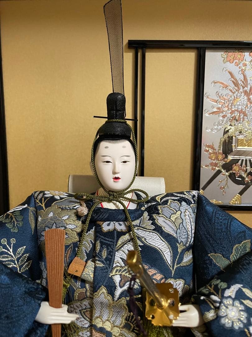 豪華なひな人形　親王飾り　②京都西陣 お雛様 雛人形フルセット　サイズ大