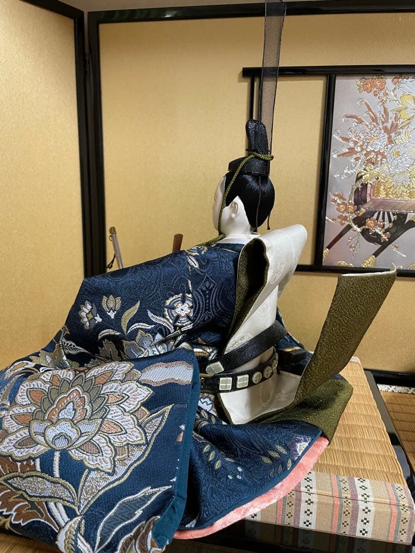 豪華なひな人形　親王飾り　②京都西陣 お雛様 雛人形フルセット　サイズ大