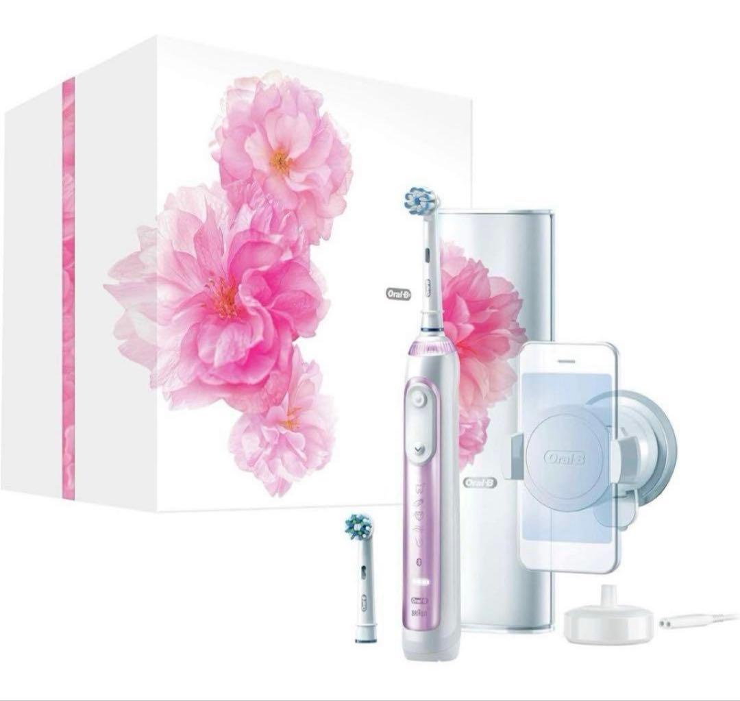 ブラウン オーラルB 電動歯ブラシ ジーニアス10000 サクラピンク