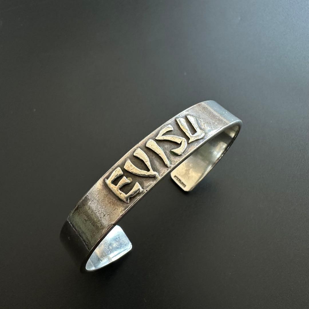 EVISU エヴィス　Sterling Silver バングル　11mm幅