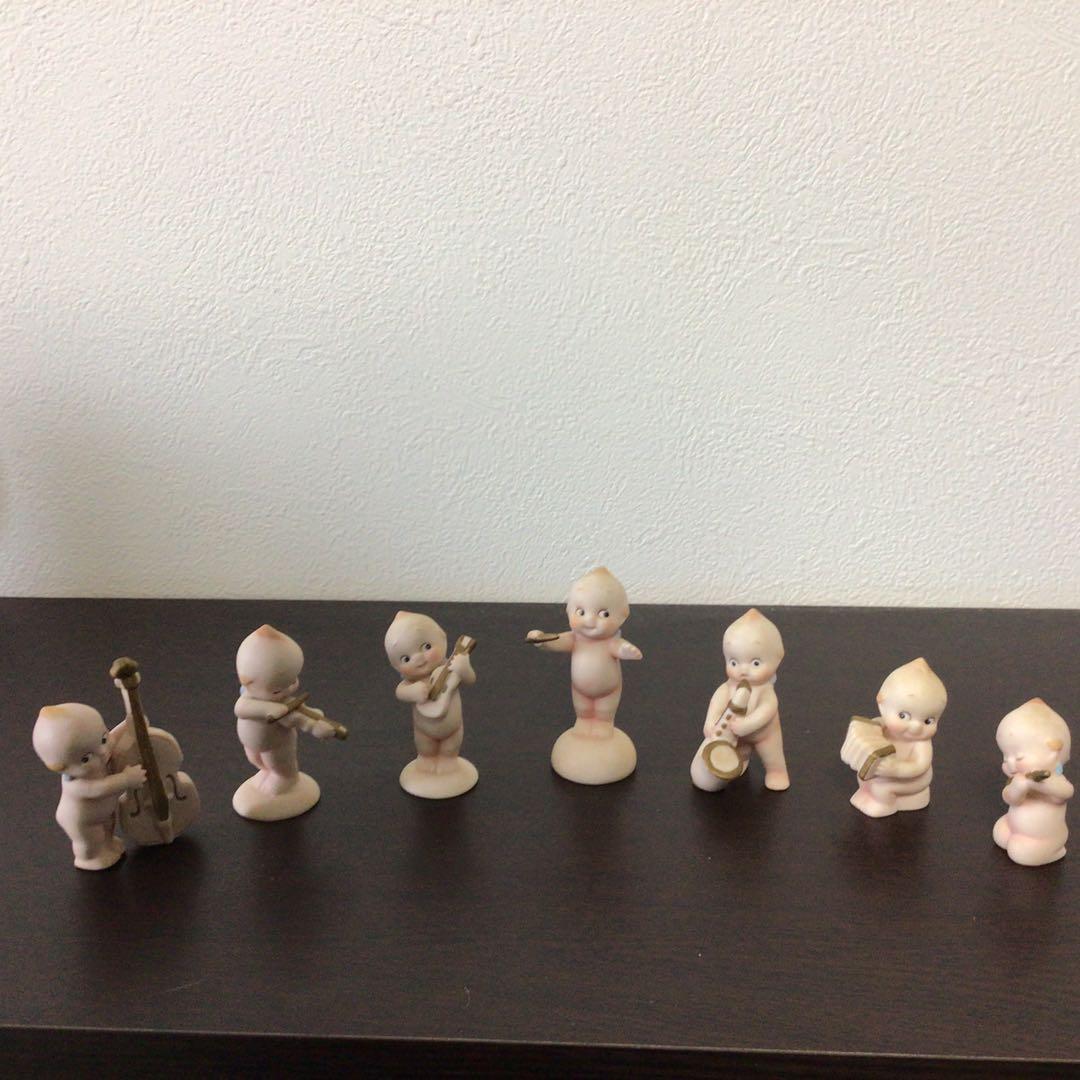 キューピー　陶器製　ビスクドール　ローズオニール　加藤工芸