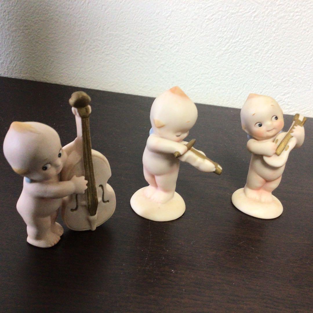 キューピー　陶器製　ビスクドール　ローズオニール　加藤工芸