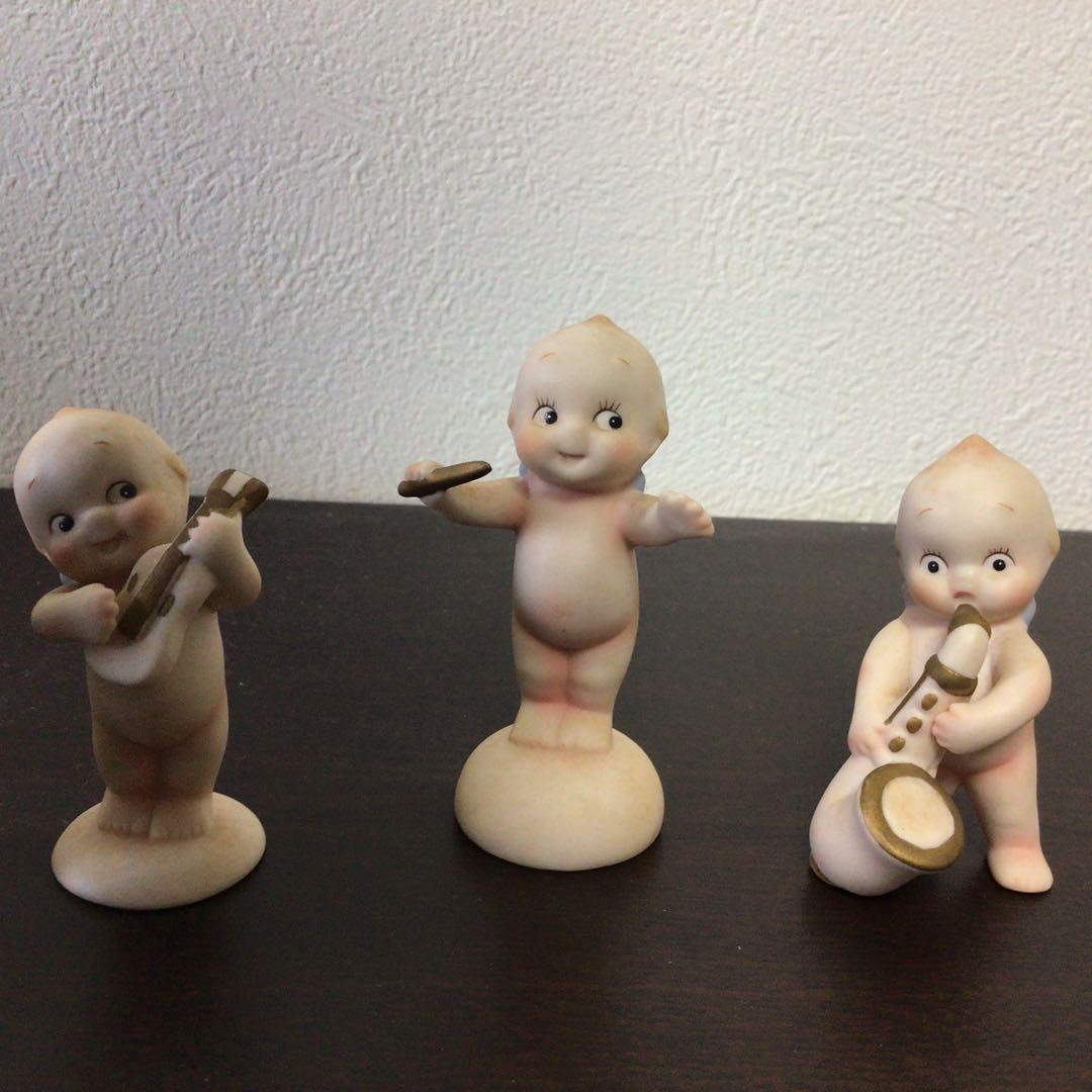 キューピー　陶器製　ビスクドール　ローズオニール　加藤工芸