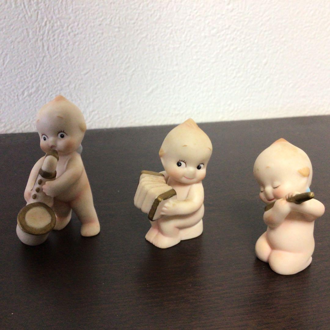 キューピー　陶器製　ビスクドール　ローズオニール　加藤工芸