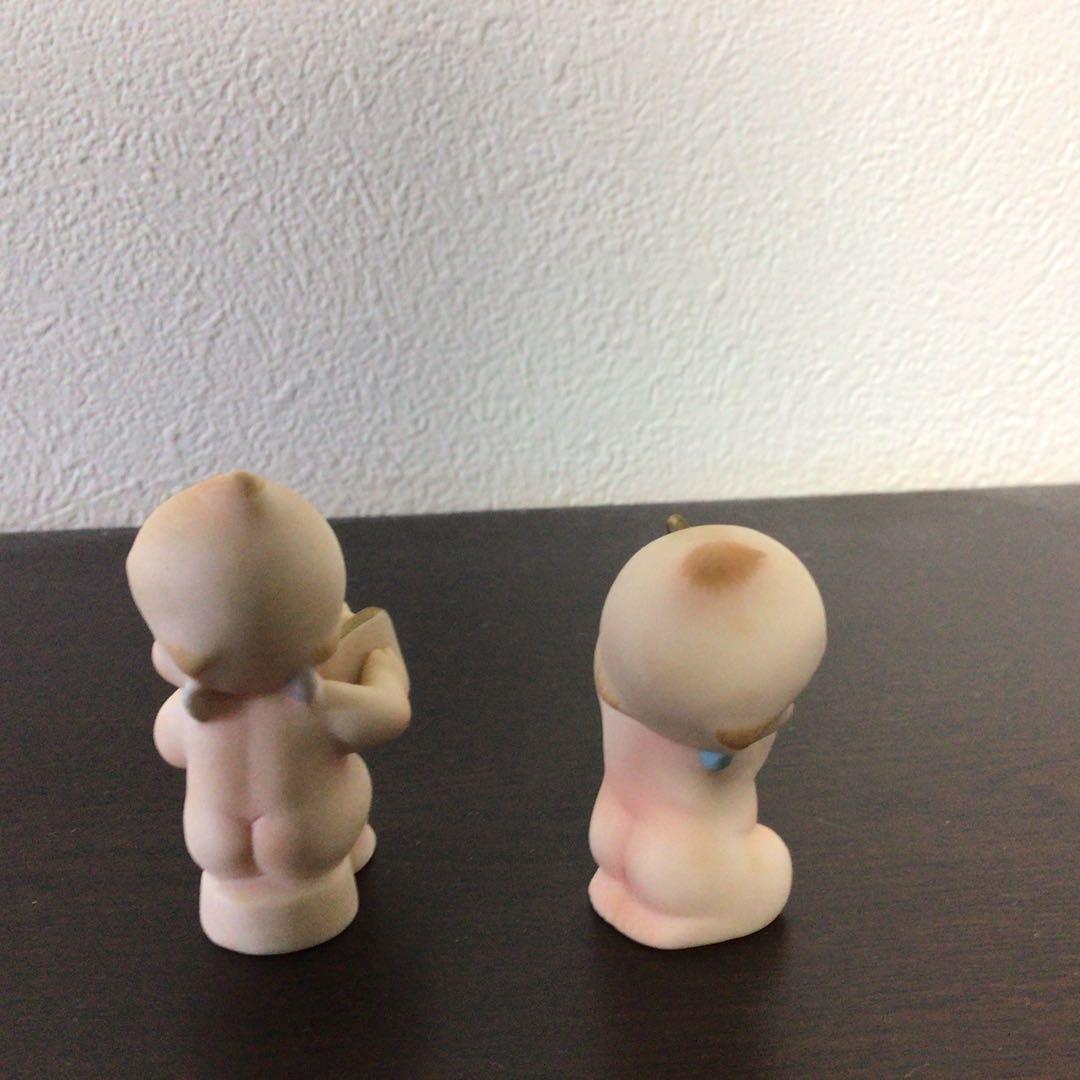 キューピー　陶器製　ビスクドール　ローズオニール　加藤工芸