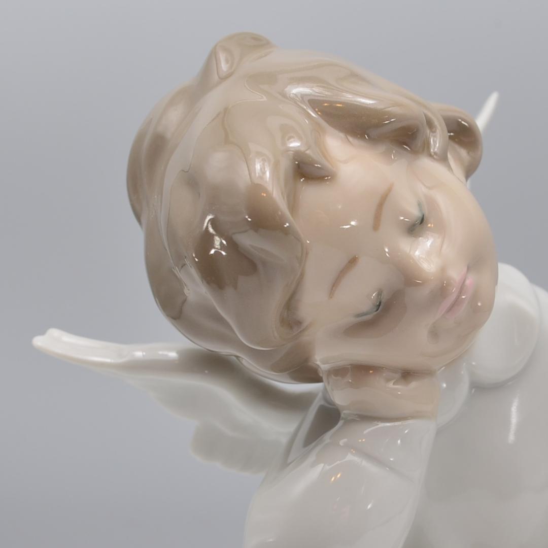 夢見る天使／フルートを吹く天使　リヤドロ　2体おまとめ　スペイン　ご成約済み