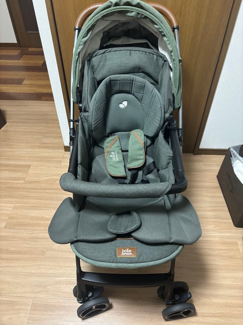 【美品】Joie ベビーカー スマバギ4WDドリフト フレックス(パイン)