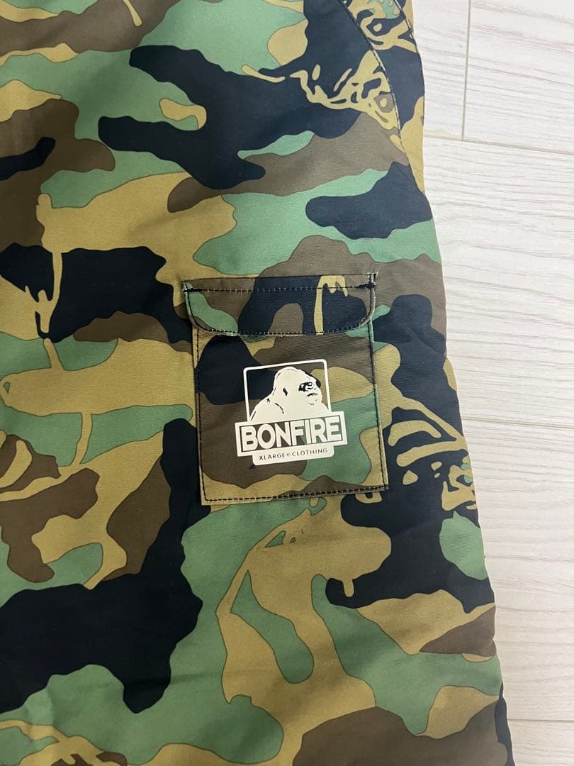 BONFIRE×X-LARGE 迷彩 スノーボードウェア　下のみ　Ｌ