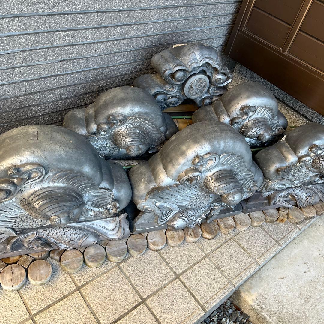 鬼瓦職人手造り一軒家分セット(相談可)