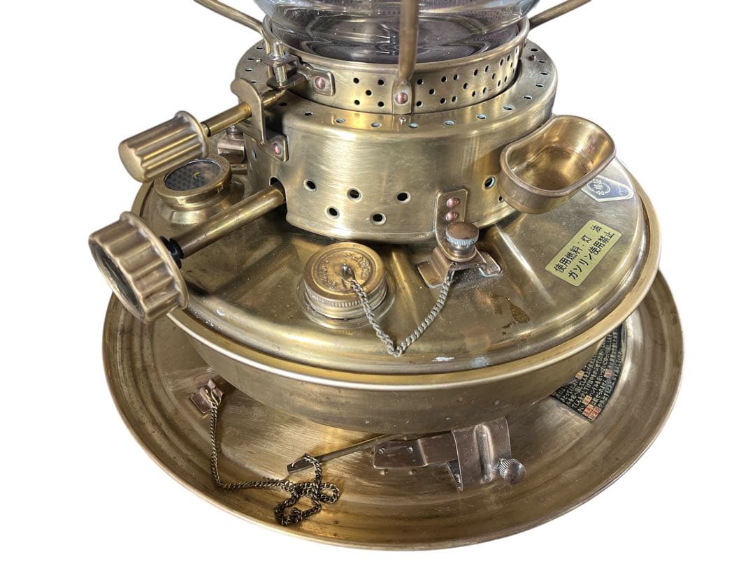 ニッセン 日本船燈 フリージア ゴールドフレーム レトロ ストーブ IS-3DX