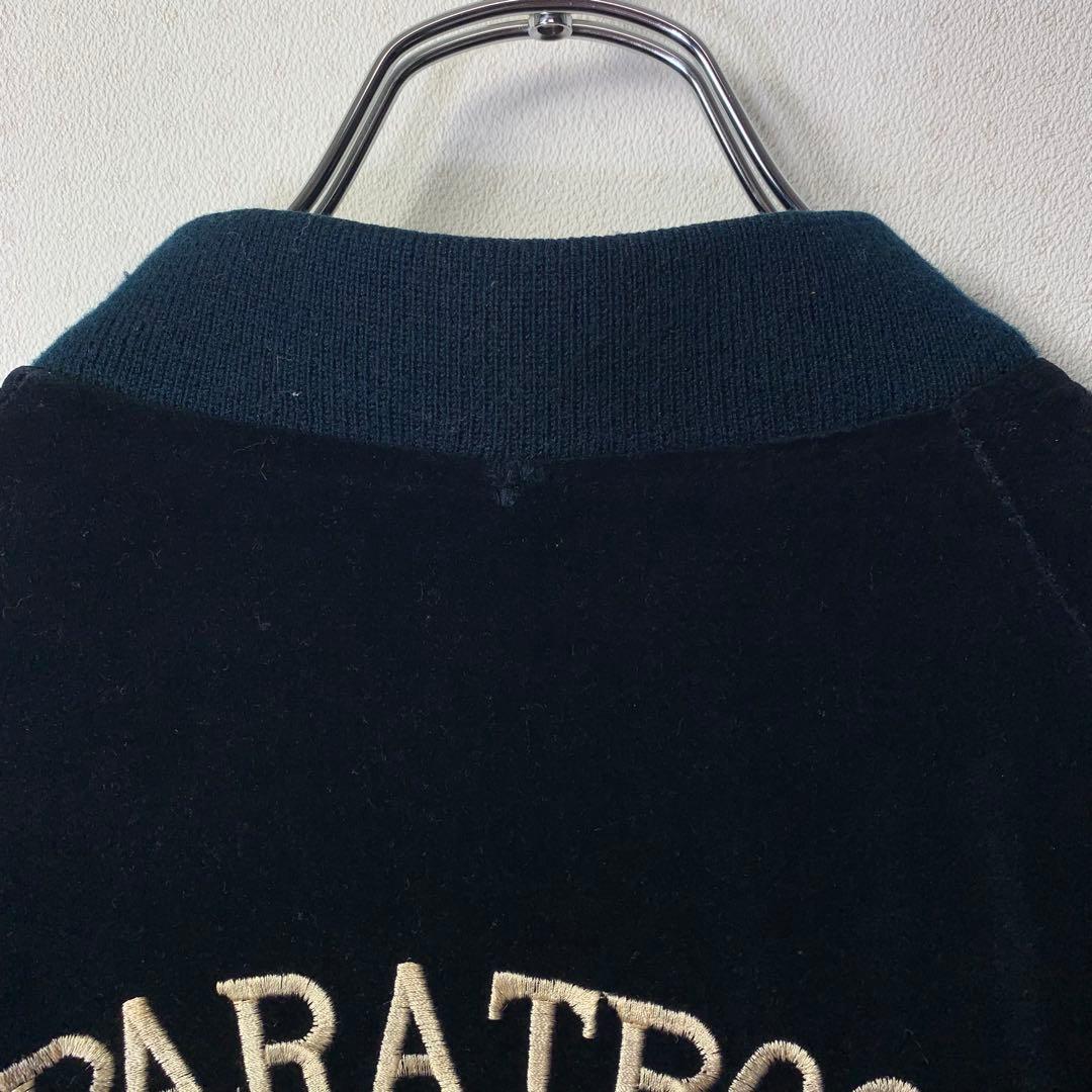 vintage 別珍スカジャン スーベニアジャケット ドラゴン ダークネイビー