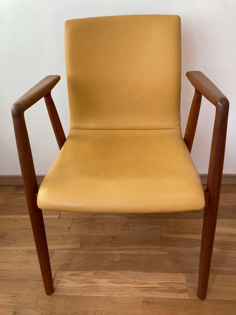 宮崎椅子 GINA ウォールナット　レザー張り　③/3