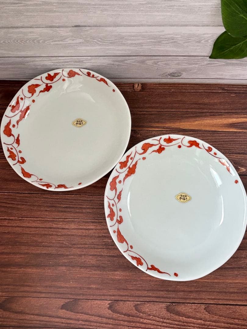 有田焼　そうた窯　錦草紋5.5寸　6枚セット