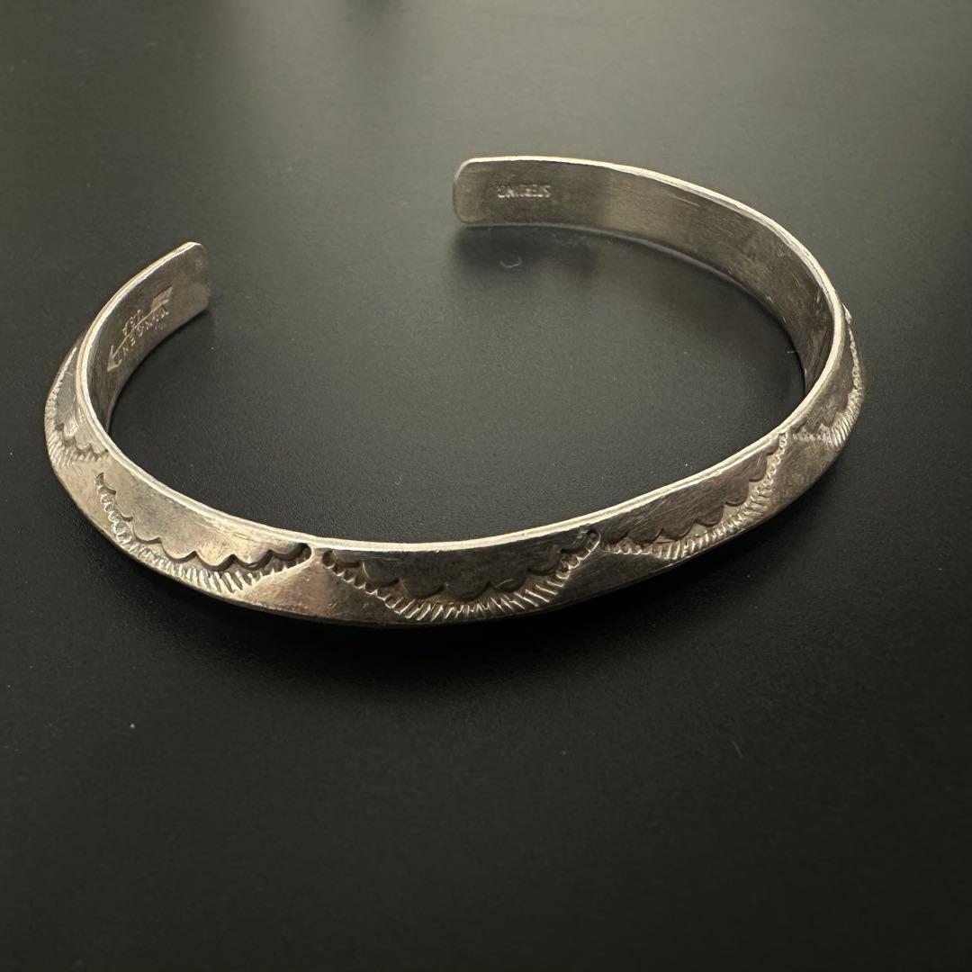 Navajo Vincent Joe Platero トライアングル バングル