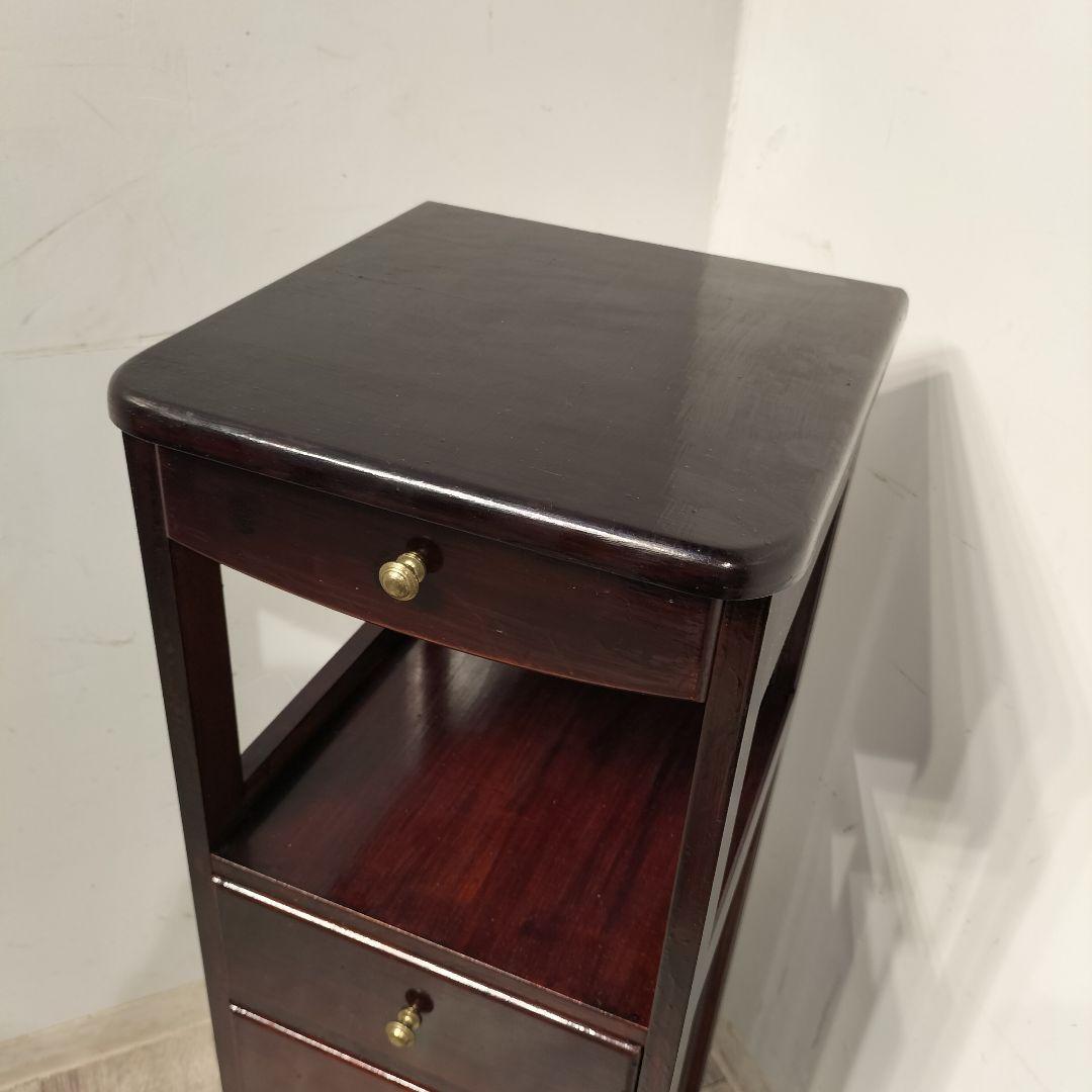 M♦アンティーク　サイドテーブル　テレフォンスタンド