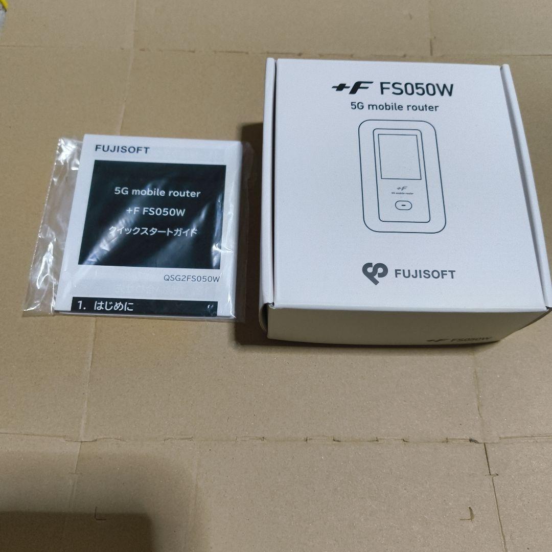 +F FS050W（SIMフリ―）FS050W モバイルルーター