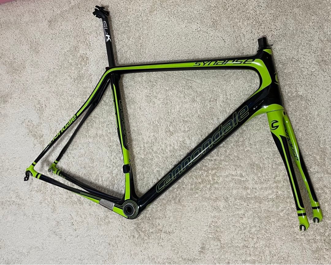 最終価格 キャノンデール シナプス 58 フレームセット※2月末迄の販売です