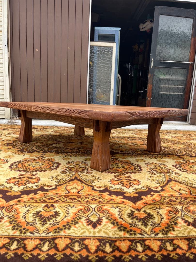 屋久杉 センターテーブル 座卓 インテリア 和室 和 昭和レトロ