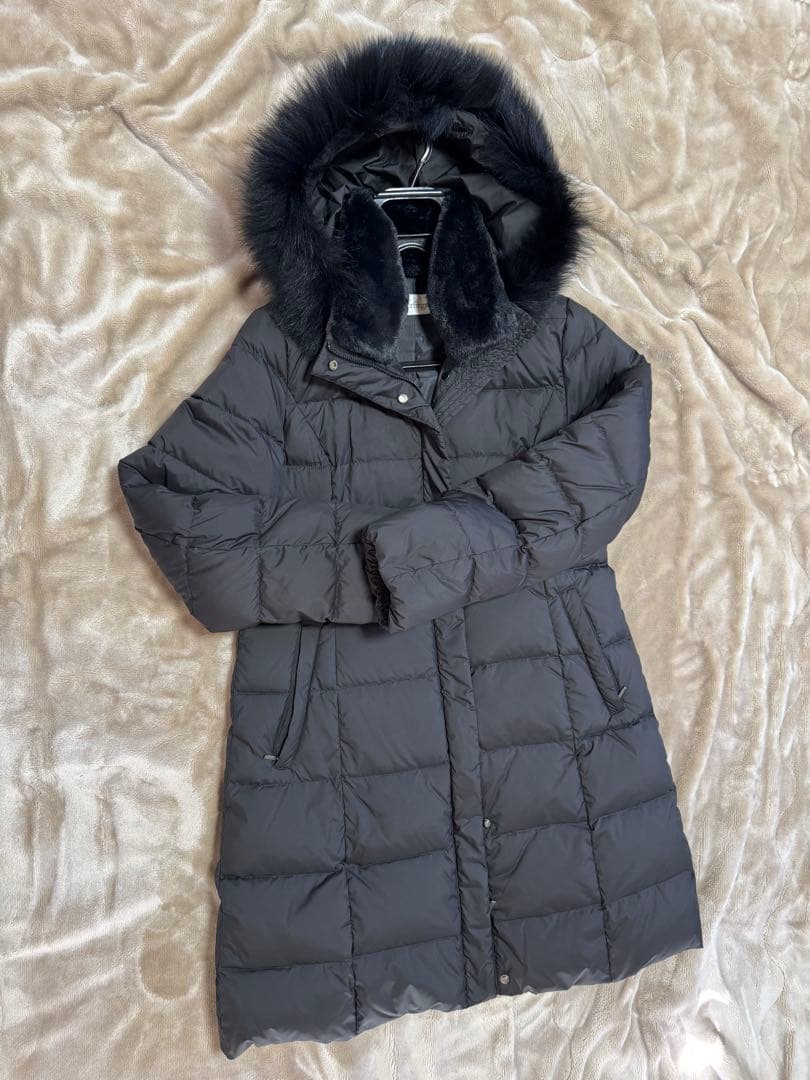 【半額】在庫処分⭐︎ダウン90%⭐︎ブラック⭐︎黒⭐︎ロングダウン【定価22000円】