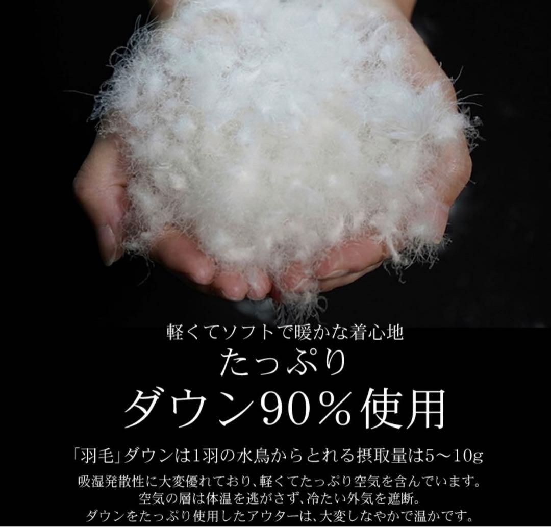 【半額】在庫処分⭐︎ダウン90%⭐︎ブラック⭐︎黒⭐︎ロングダウン【定価22000円】
