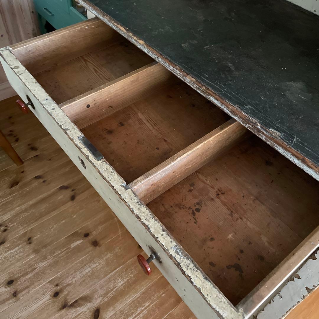 フランスアンティーク キッチンキャビネット カップボード 食器棚 ブロカント