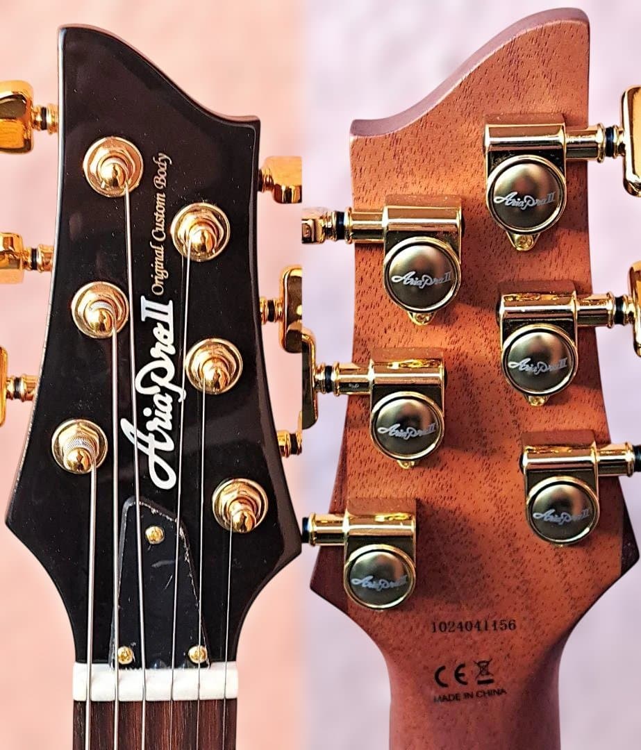 ■AriaProII PE-MAHO II/G 美品 マホガニー アリアプロツー