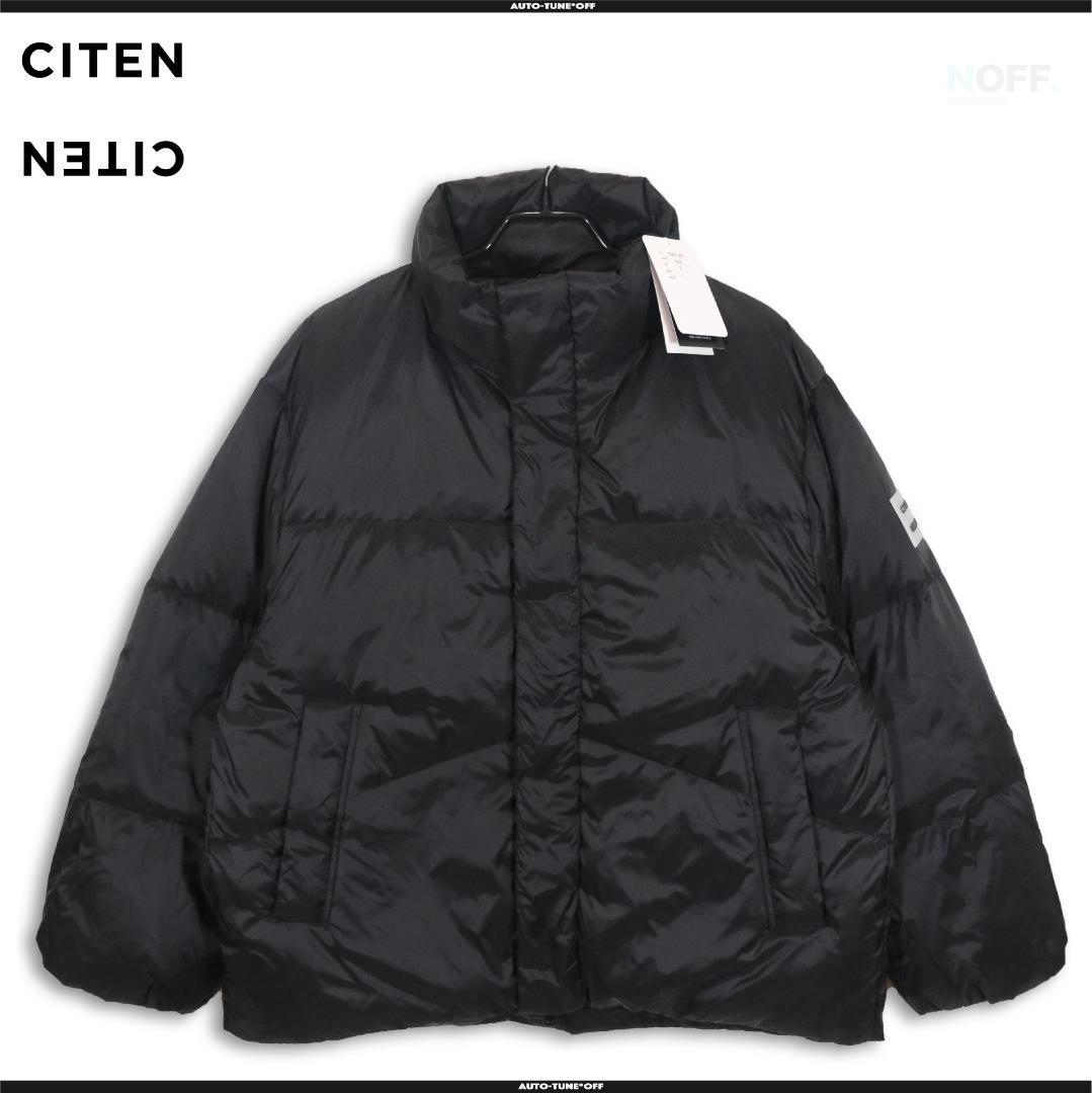 【別注】＜TAION×CITEN＞シンプルダウン BLACK S
