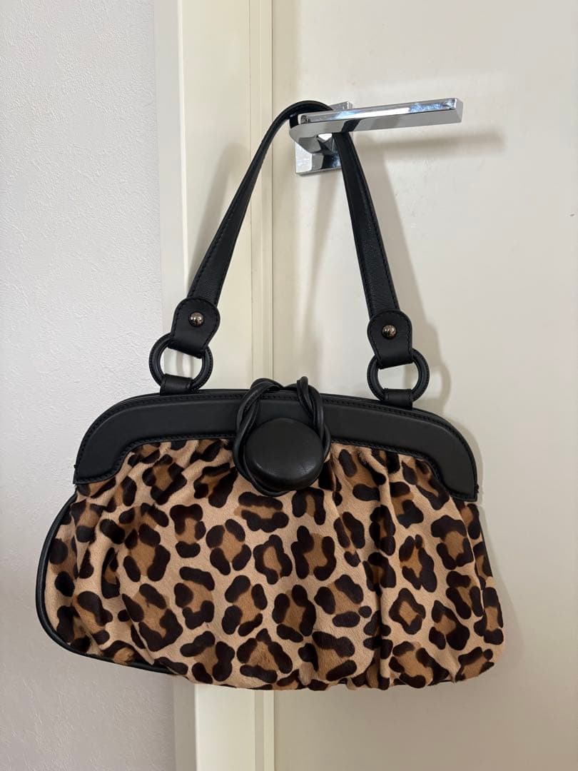 TOD'S トッズ　レオパード ワンショルダーバッグ