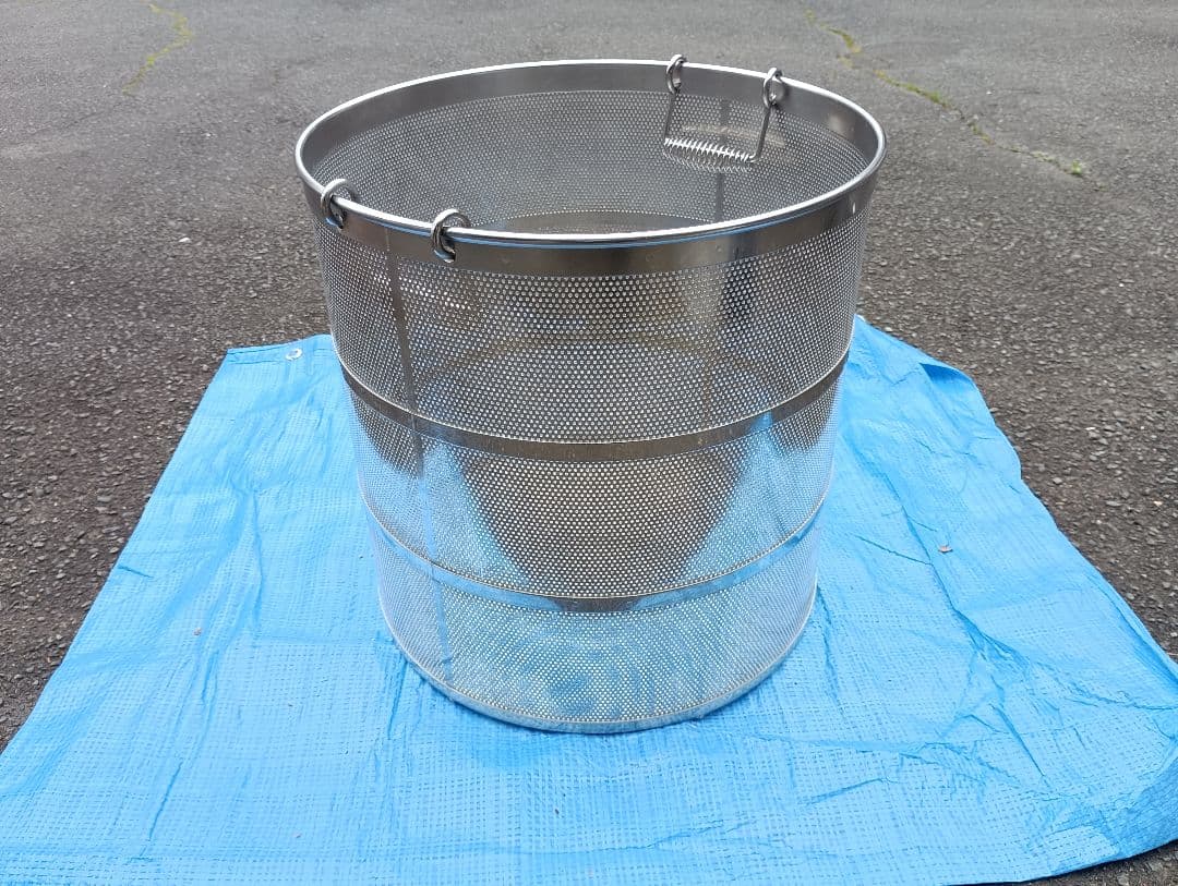 UK 18-8 パンチング スープ取りザル 丸型 42cm用　高さ42センチ