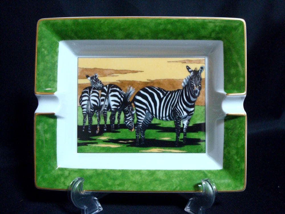 エルメス　しま馬　灰皿　アッシュトレイ