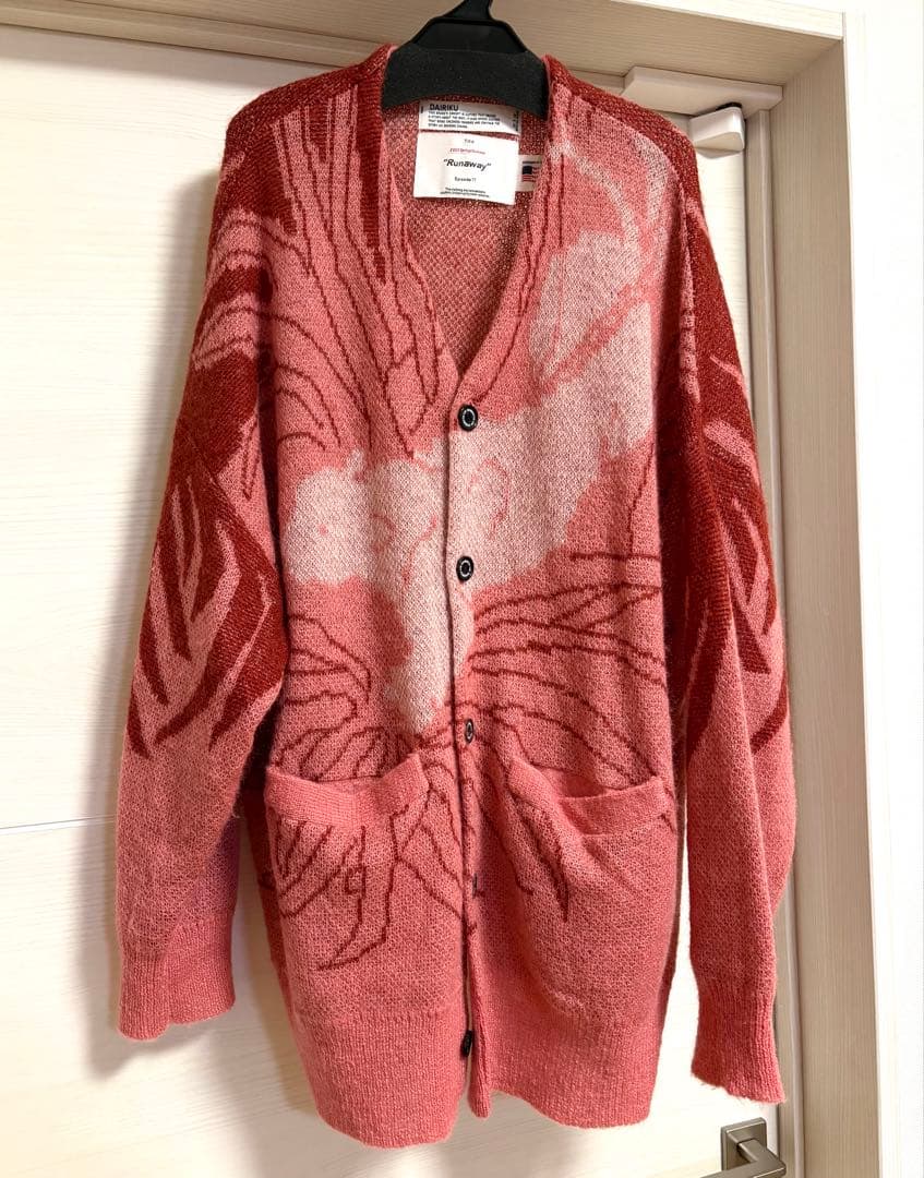 DAIRIKU 23ss モヘアカーディガン