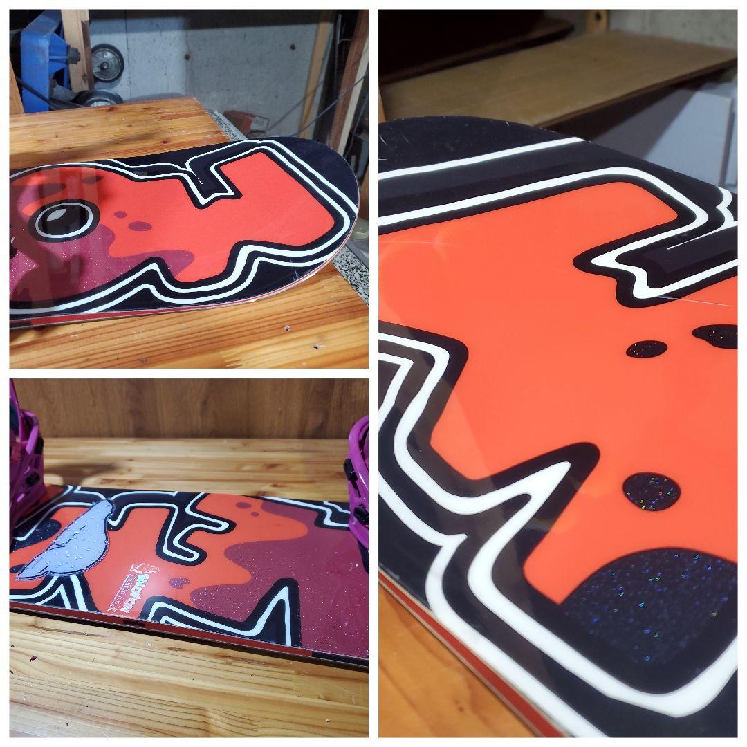 SALOMON×FLUX×BURTON　3点セット！ ブーツ交換可能　2654