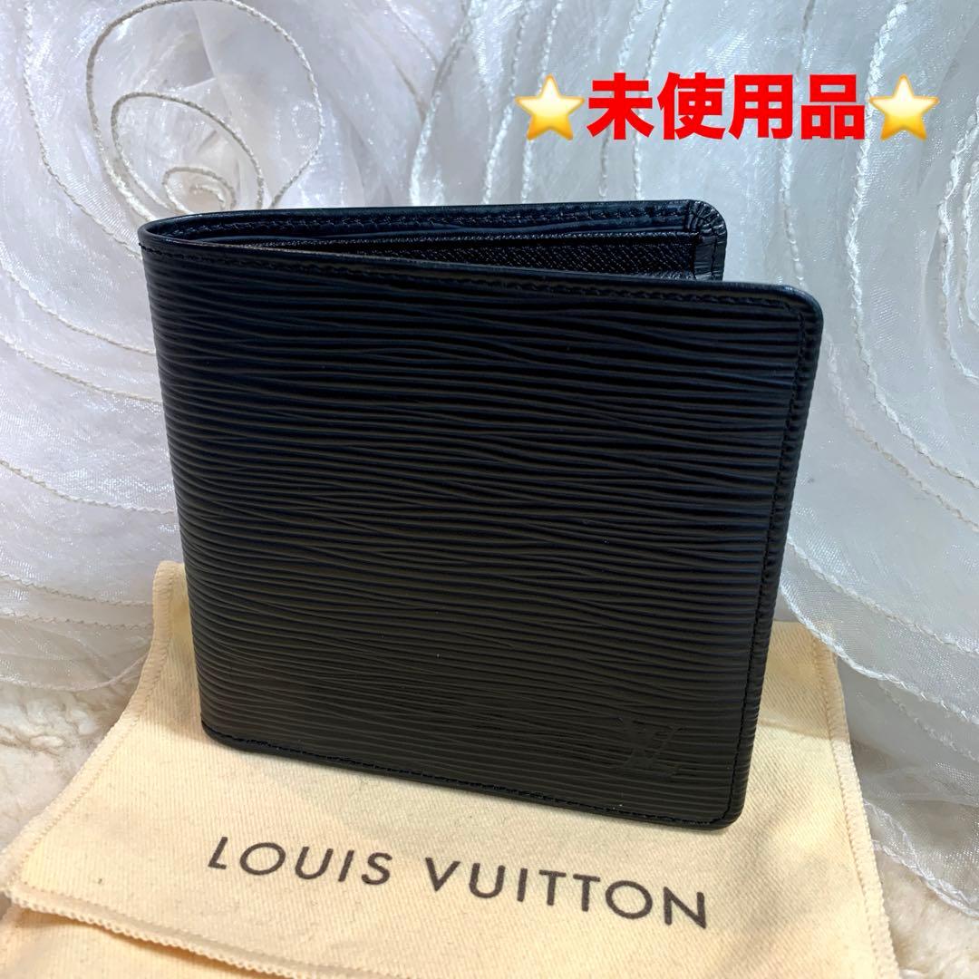 ☆未使用品☆ルイヴィトン ポルトフォイユ・マルコ エピ ノワール M63652