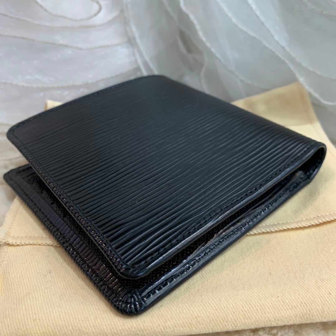 ☆未使用品☆ルイヴィトン ポルトフォイユ・マルコ エピ ノワール M63652