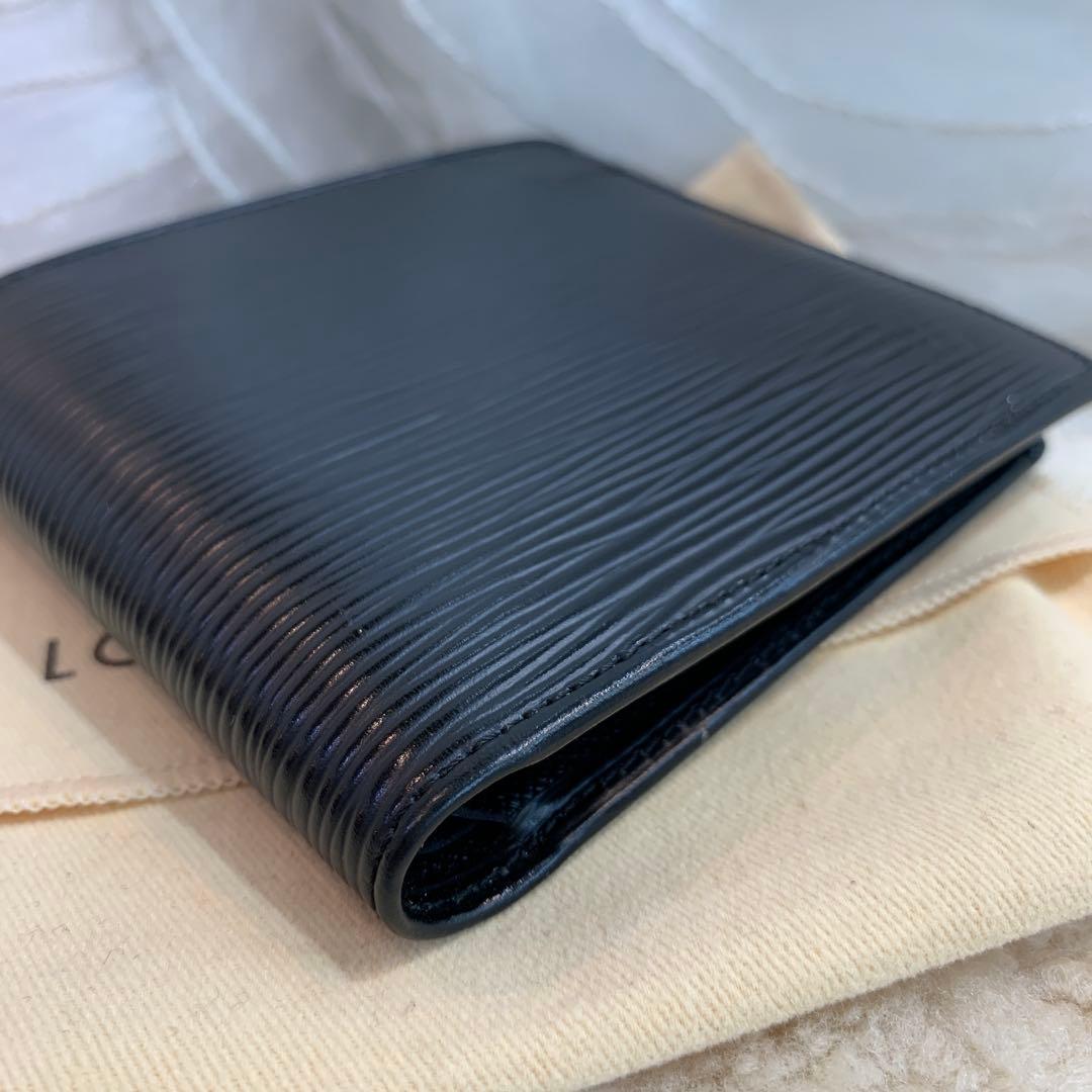 ☆未使用品☆ルイヴィトン ポルトフォイユ・マルコ エピ ノワール M63652