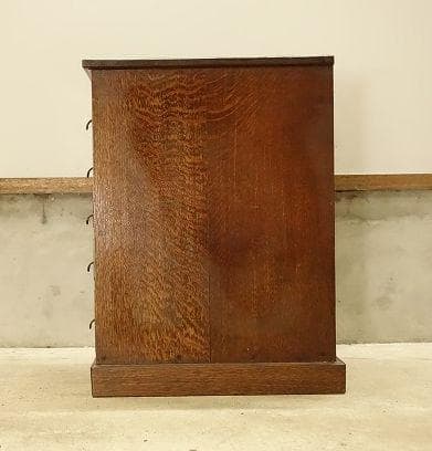 昭和レトロ 小引き出し 5段 5杯 小抽斗 木製 木箱 古家具 収納