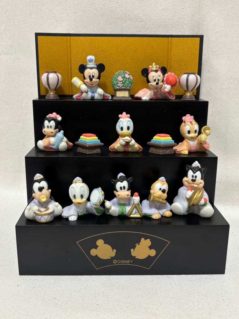 ベビーミッキーミニひなだん飾り