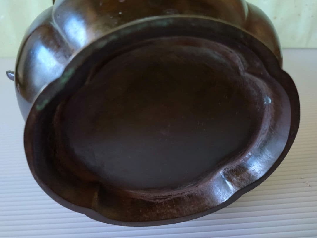 2 古銅 花入 花器