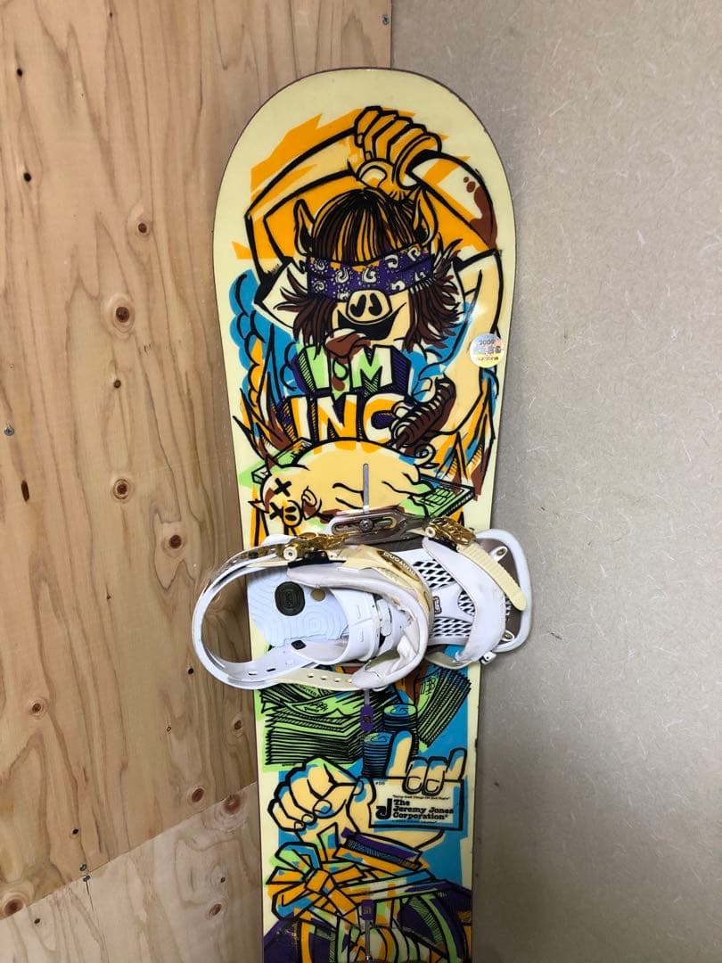 最終値引きBurton Jeremy Jonesスノーボードビンディングセット