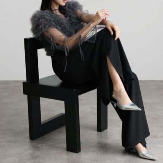 atlo パンツドレス 3点セット ボレロ シアートップス オールインワン結婚式