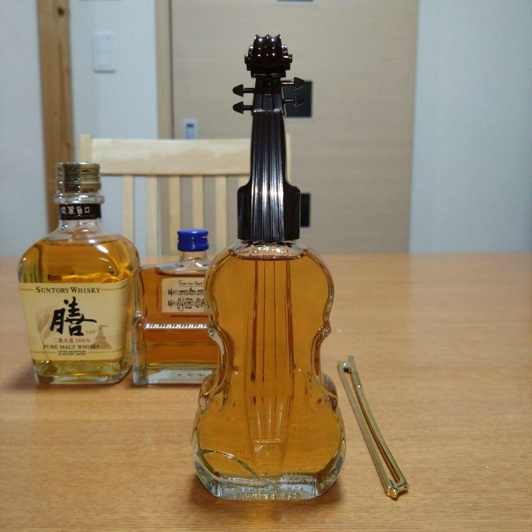 【昭和レトロ】◆サントリー◆膳◆リザーブピアノ型◆ローヤルバイオリン型◆古酒